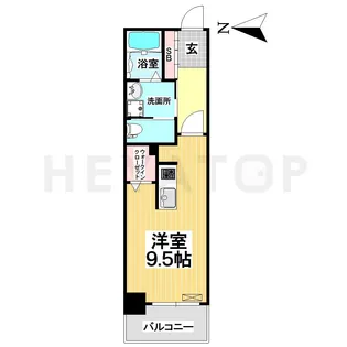 愛知県名古屋市西区新道1【マンション】の間取り