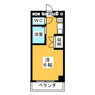 アリカフィールド【4階】の間取り