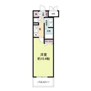 フェニックスレジデンス堺東【15階】の間取り