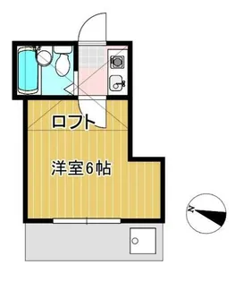 ルイフィリップ与野【2階】の間取り
