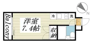 メゾン・ド・セニュール【1階】の間取り