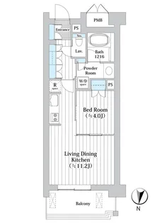 アビティグランデ砧【5階】の間取り