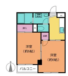 神奈川県横浜市旭区万騎が原【マンション】の間取り