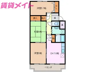 ファミール97【1階】の間取り