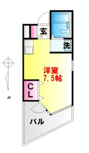 東京都中野区弥生町3【マンション】の間取り