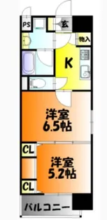 OWLSTYLE UCHISANGE【9階】の間取り