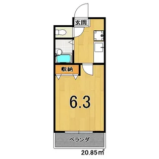 Casa Felice【4階】の間取り