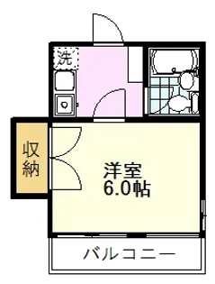東京都国分寺市本多1【マンション】の間取り