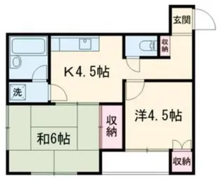 タウンライフ永山II【2階】の間取り