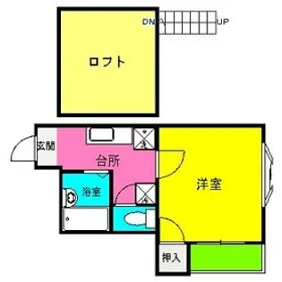 クローバー館【2階】の間取り