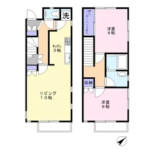大分県中津市大字上宮永【一戸建】の間取り