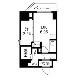 東京都墨田区千歳3【マンション】の間取り