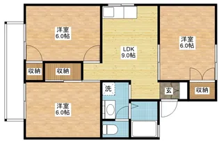 プレジール松尾【2階】の間取り