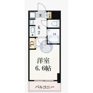 ベラジオ河原町御池【6階】の間取り