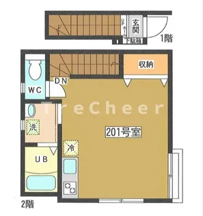 エスポワール(西池袋)【2階】の間取り