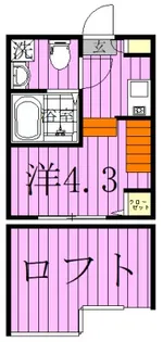 ショコラ・モールIII【1階】の間取り