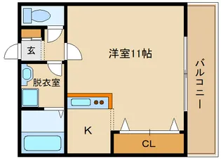 大阪府柏原市大正2【マンション】の間取り