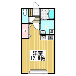 1Rの間取り画像