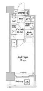 コンフォリア三田EAST【4階】の間取り