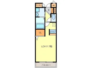 バローネT【3階】の間取り
