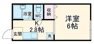 パークハイム多摩【2階】の間取り