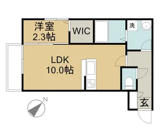 千葉県市川市妙典2【アパート】の間取り