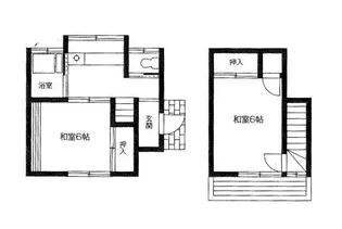 東京都東久留米市中央町6【一戸建】の間取り