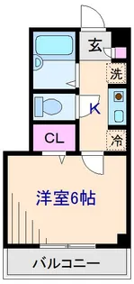 ウエストヴァリー樽町【3階】の間取り