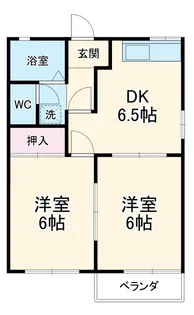 サンテラスN【2階】の間取り