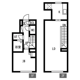 東京都品川区東中延1【マンション】の間取り