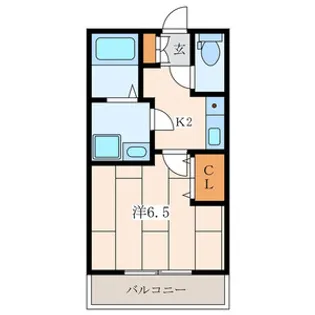 エクリール【1階】の間取り