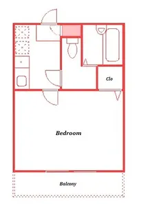 ビーカーサ横浜入江【2階】の間取り