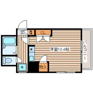 仙台旭ヶ丘ハウス【1階】の間取り