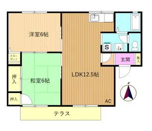 ファミール【1階】の間取り