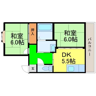 愛知県名古屋市中川区牛立町2【マンション】の間取り