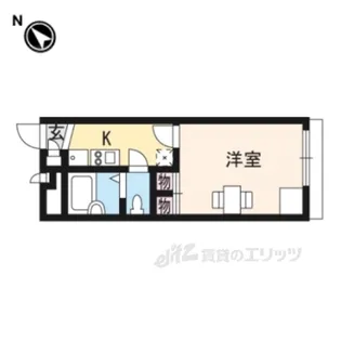 レオパレス王寺【1階】の間取り