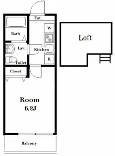 アザーレ・キュリオス柿生【3階】の間取り