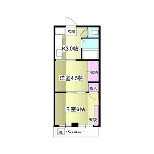 マルゴマンション【2階】の間取り