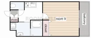 ディアコート笹塚【2階】の間取り