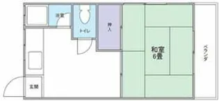 KEIハイツ【2階】の間取り