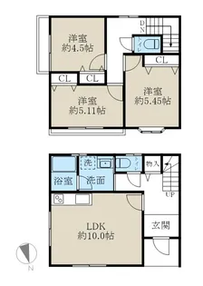 グランセ堀割【2階】の間取り