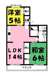 プレジデント深田1【3階】の間取り