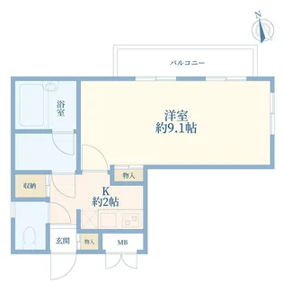 T’sPLACE【2階】の間取り