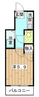ドミール板橋本町【1階】の間取り