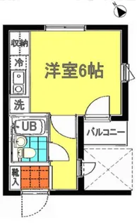 Amax王子【4階】の間取り