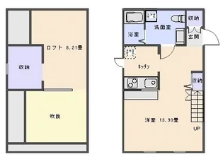 プリマガーデン淵野辺【2階】の間取り