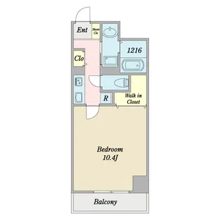 プロシード錦糸町2【2階】の間取り
