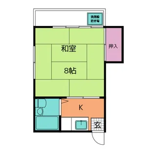 スズキハイツ【2階】の間取り