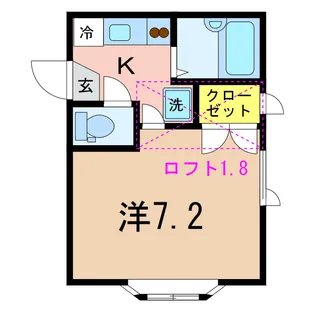 ユーカリ【2階】の間取り