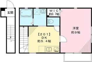 パナ・フェリーチェ吉祥寺【2階】の間取り